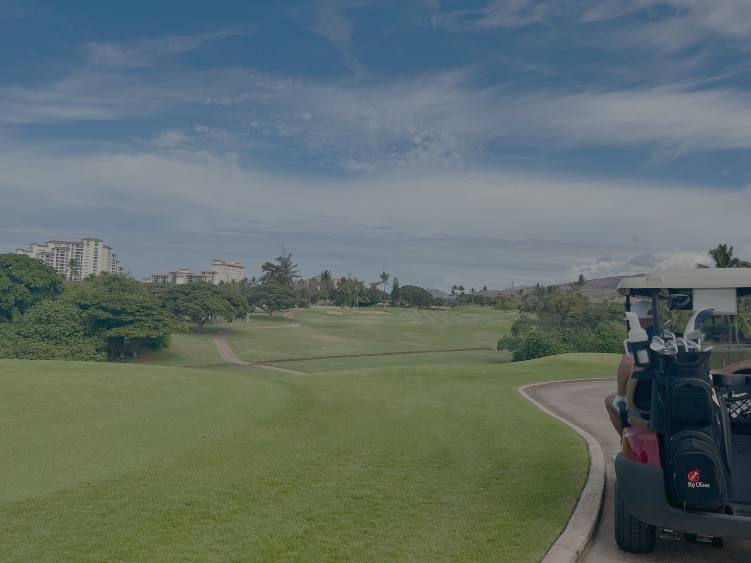 Ko Olina golf course fairway